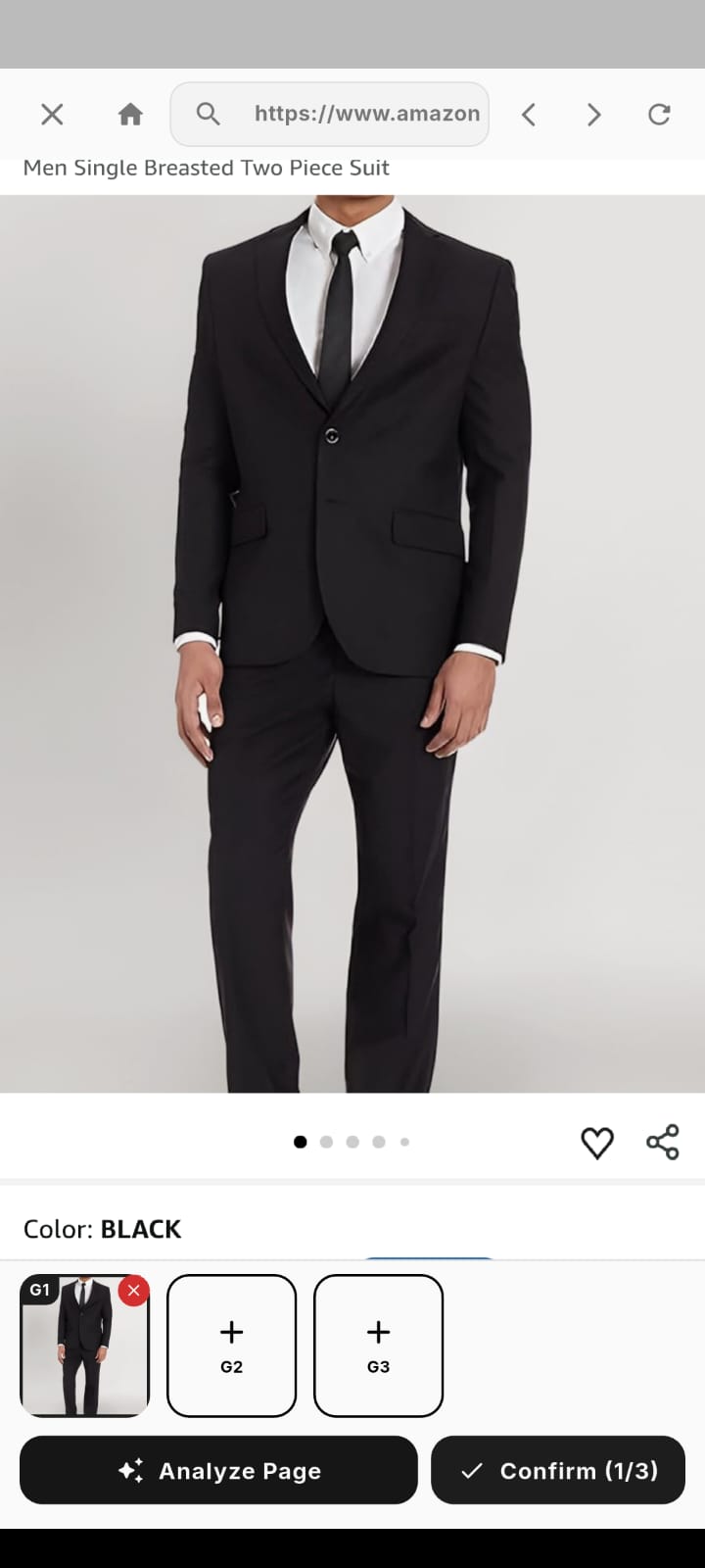 Step 1: Pick garment shirt